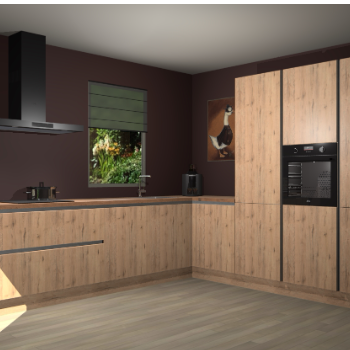Madera Natuur greeploze keuken Laos 79643