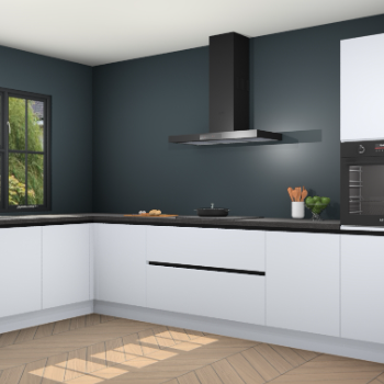 Sneeuwwitte greeploze keuken Tychy 80126