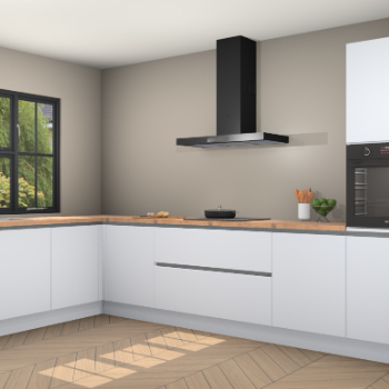 Sneeuwwitte greeploze keuken Tychy 80179