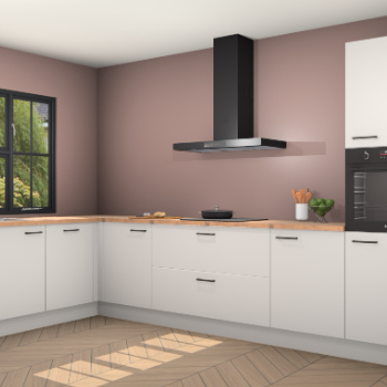 Zijdegrijze keuken Tychy 80194