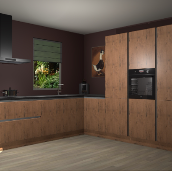 Astoria Eiken greeploze keuken Laos 79758