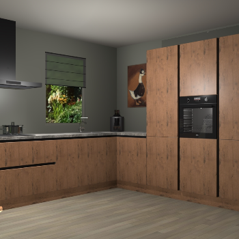 Astoria Eiken greeploze keuken Laos 79880