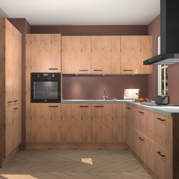 Astoria eiken keuken Regina 78095