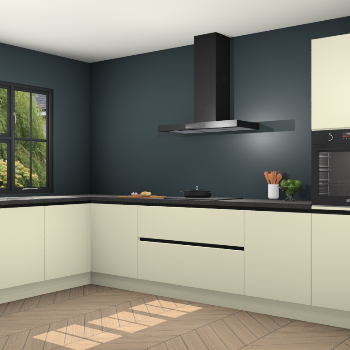 Magnolia greeploze keuken Tychy 80425