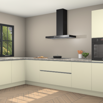 Magnolia greeploze keuken Tychy 80434