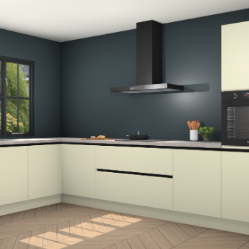 Magnolia greeploze keuken Tychy 80451