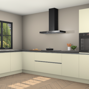 Magnolia greeploze keuken Tychy 80461