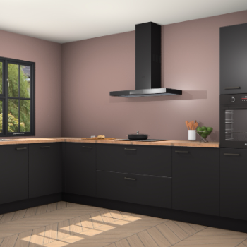 Zwarte keuken Tychy 80471