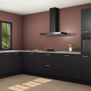 Zwarte keuken Tychy 80492