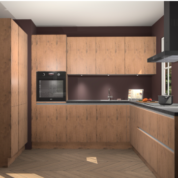 Astoria eiken greeploze keuken Regina 78118