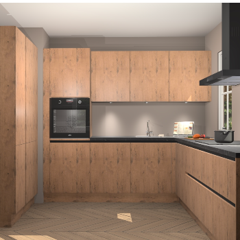 Astoria eiken greeploze keuken Regina 78393