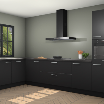 Zwarte keuken Tychy 80512