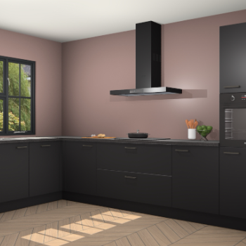 Zwarte keuken Tychy 80516