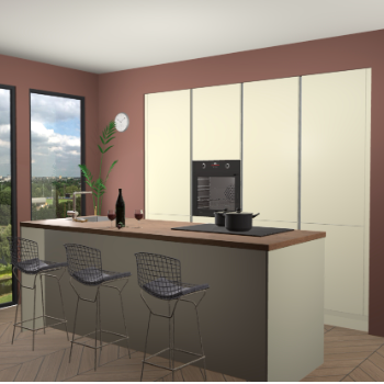 Magnolia greeploze keuken Rusiec 63463