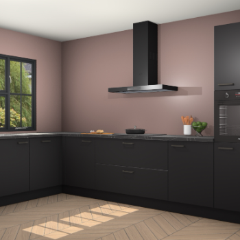 Zwarte keuken Tychy 80583