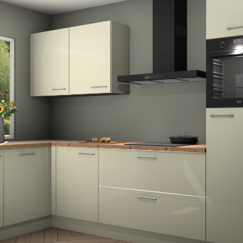 Magnolia hoogglans keuken Limonos 81387