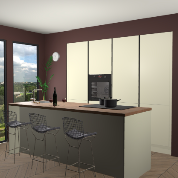 Magnolia greeploze keuken Rusiec 63466