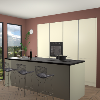 Magnolia greeploze keuken Rusiec 63483