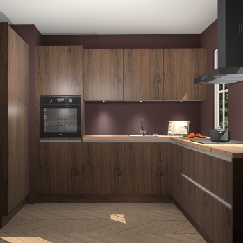 Noten greeploze keuken Regina 78417