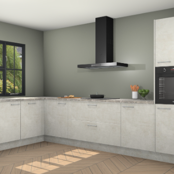 Beton opaal keuken Tychy 82308