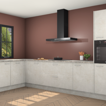 Beton opaal keuken Tychy 82309