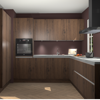 Noten greeploze keuken Regina 78463