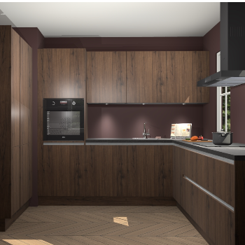 Noten greeploze keuken Regina 78469