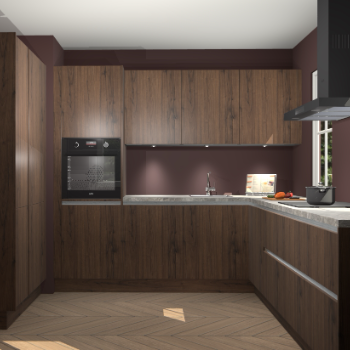 Noten greeploze keuken Regina 78475