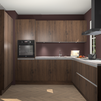 Noten greeploze keuken Regina 78481