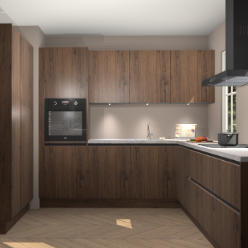 Noten greeploze keuken Regina 78484