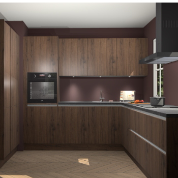 Noten greeploze keuken Regina 78487