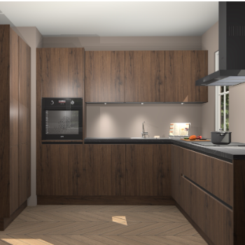 Noten greeploze keuken Regina 78490