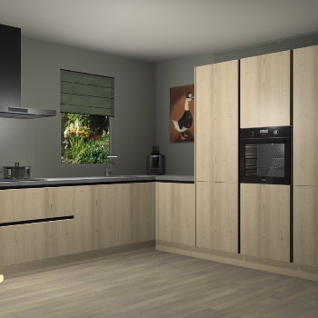 Vuren greeploze keuken Laos 81003