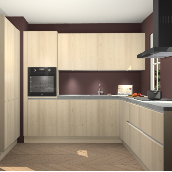 Vuren greeploze keuken Regina 78542