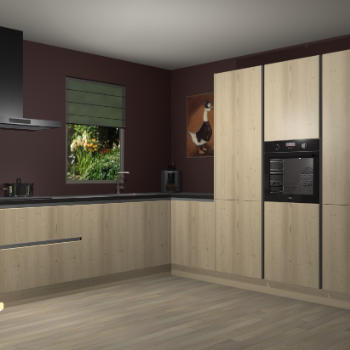 Vuren greeploze keuken Laos 81006