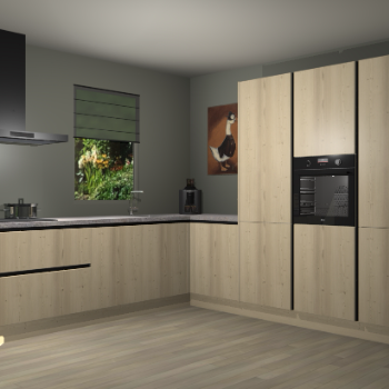 Vuren greeploze keuken Laos 81021