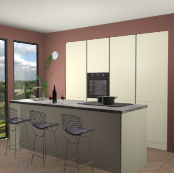 Magnolia greeploze keuken Rusiec 63490