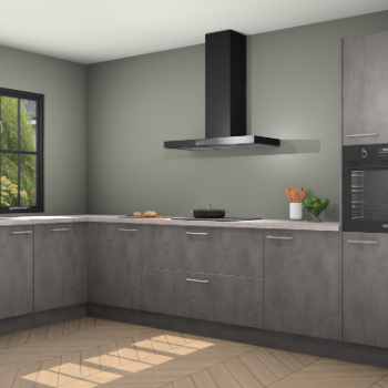  Beton antraciet keuken Tychy 82561