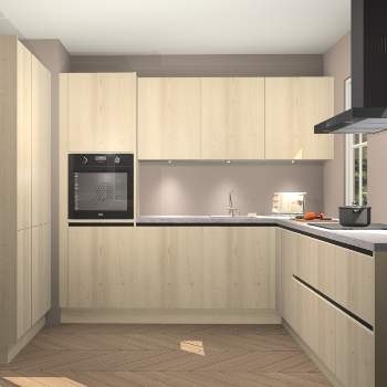 Vuren greeploze keuken Regina 78569