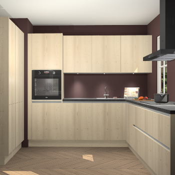 Vuren greeploze keuken Regina 78572