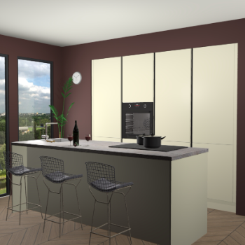 Magnolia greeploze keuken Rusiec 63499