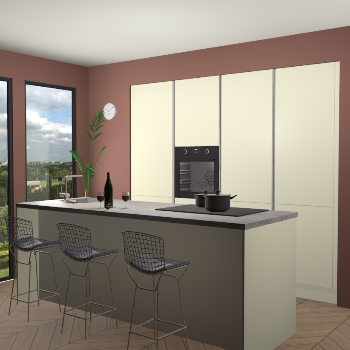 Magnolia greeploze keuken Rusiec 63496