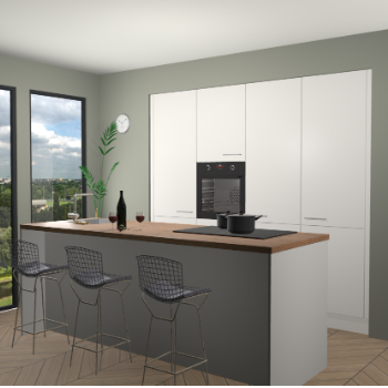 Zijdegrijs keuken Rusiec 63532