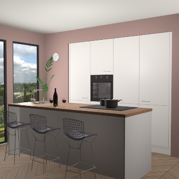 Zijdegrijs de keuken Rusiec 63533