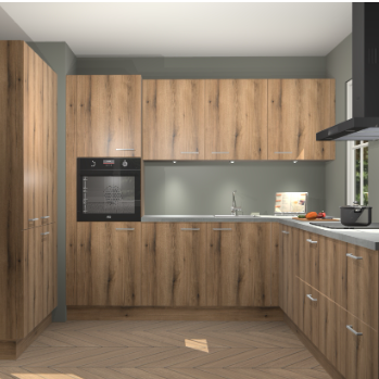 Goud eiken keuken Regina 78839