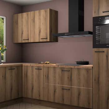 Goud Eiken keuken Limonos 80882