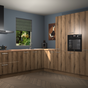 Goud Eiken keuken Laos 80187