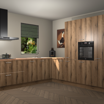 Goud Eiken keuken Laos 80196