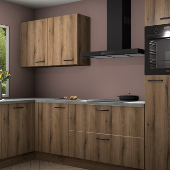 Goud Eiken keuken Limonos 80895