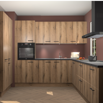 Goud eiken keuken Regina 78865